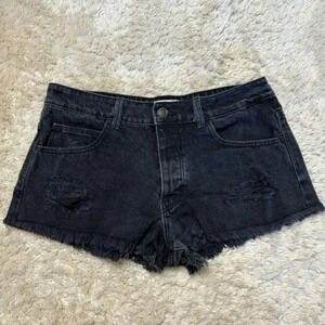 Zara Womens Cut off denim shorts size 10